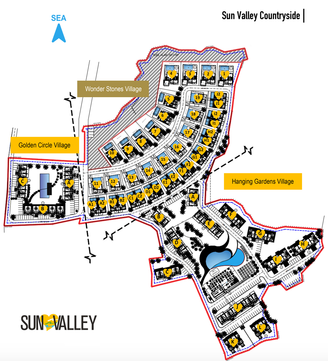 Project Map - Sun Valley Countryside